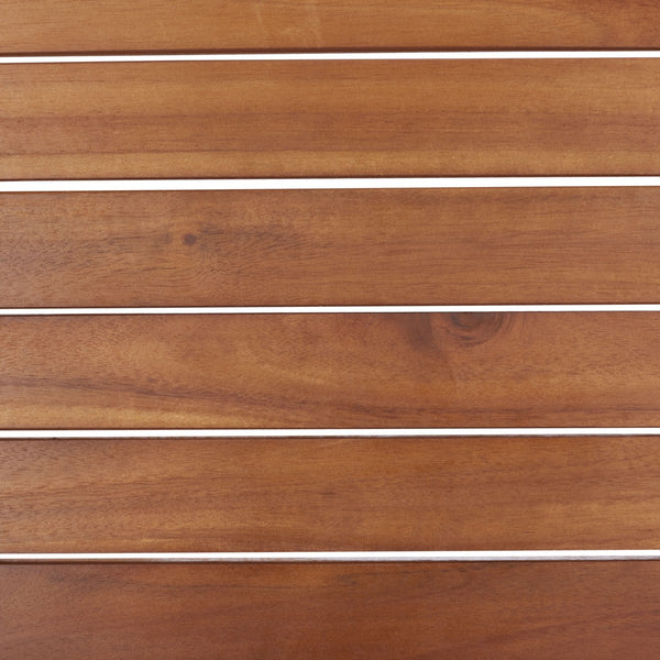 Safavieh Emiko 4Pc Outdoor Living Set Natural/Beige Cushion Wood / Polyester PAT7312A-2BX