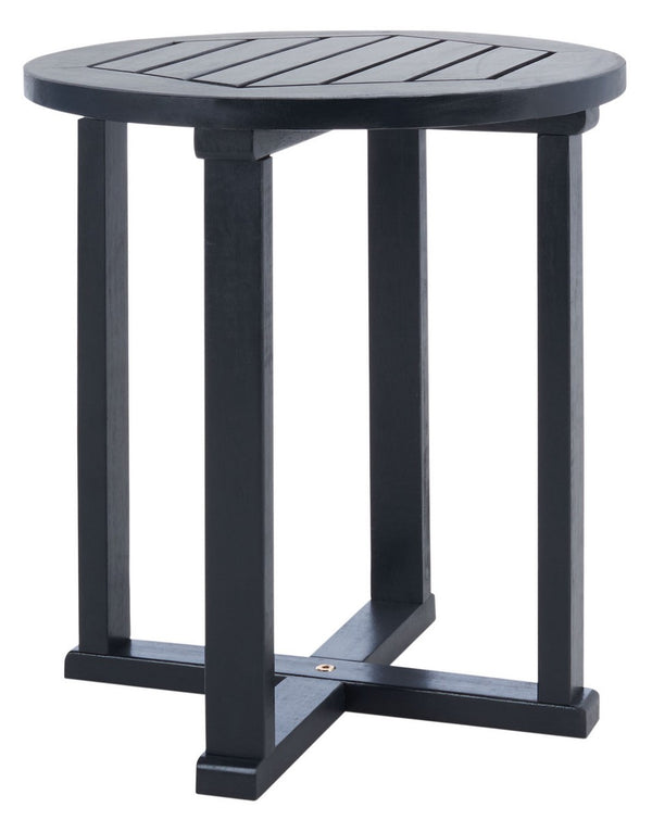 Safavieh Kobina 5Pc Outdoor Living Set Black/Black Rope Wood / Nylon Rope PAT7314C-2BX