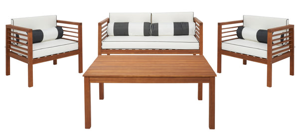 Safavieh Alda 4 Pc Living Set PAT7317A