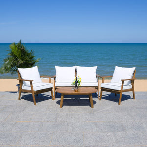 Safavieh Deacon 4 Pc Living Set PAT7318A