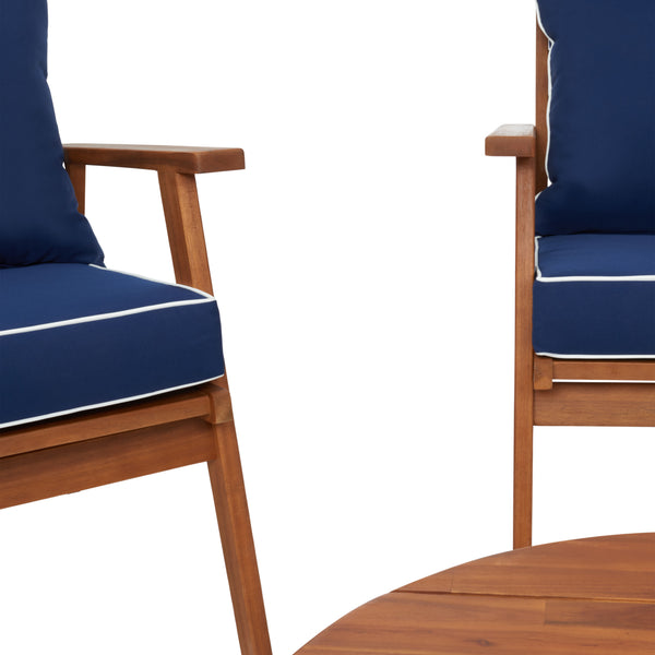 Safavieh Deacon 4 Pc Living Set PAT7318B