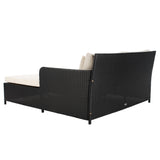 Cadeo Daybed in Black / Beige