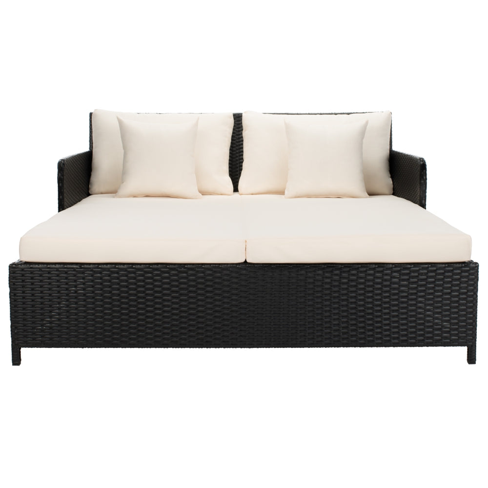 Cadeo Daybed in Black / Beige