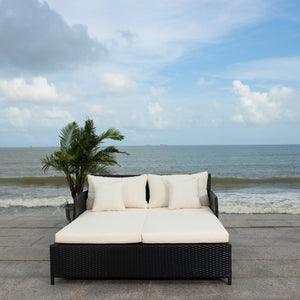 Cadeo Daybed in Black / Beige