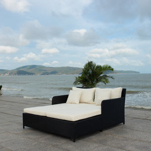 Cadeo Daybed in Black / Beige