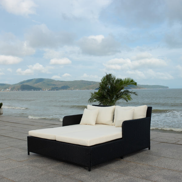 Cadeo Daybed in Black / Beige