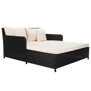 Cadeo Daybed in Black / Beige