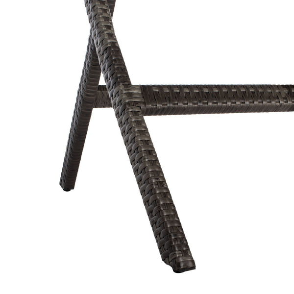 Akita Folding Table - Stylish Outdoor Dining Solution with Umbrella Cut-Out for Chic Gatherings