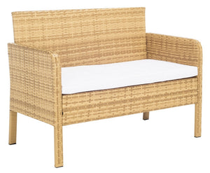 Aboka 4 Piece Living Set - Elegant Patio Furniture for Stylish Gatherings and Relaxing Moments