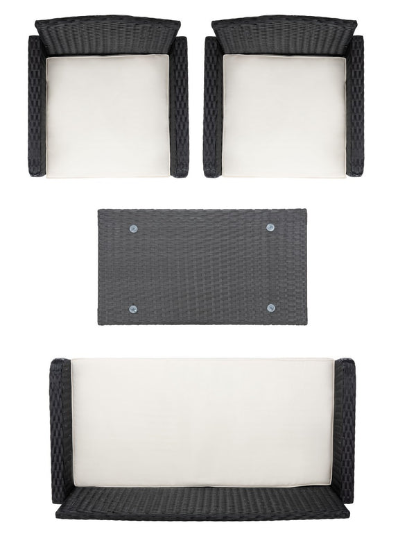 Safavieh Aboka 4Piece Living Set PAT7505E