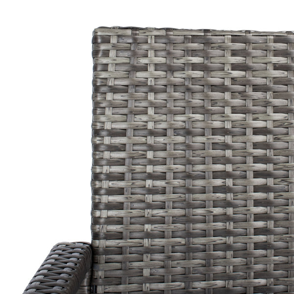 Bassey 4 Piece Outdoor Living Set – Transform Your Patio with Tropical Elegance and Comfort