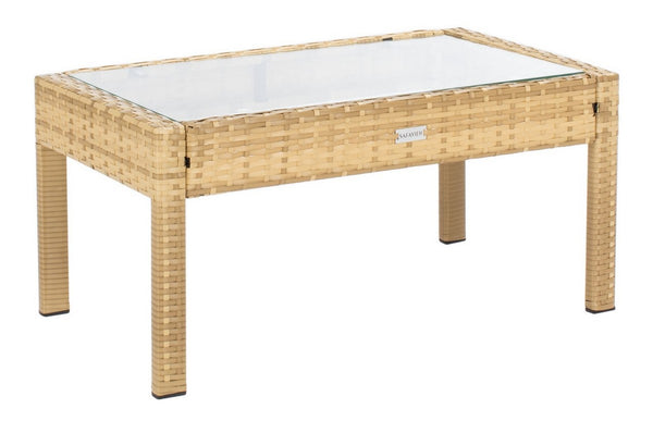 Bassey 4 Piece Outdoor Living Set – Transform Your Patio with Tropical Elegance and Comfort