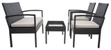 Safavieh Bassey 4Piece Living Set PAT7507E