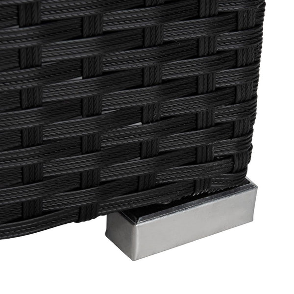 Madalina Living Set - Elegant Outdoor Lounge Furniture with Plush Cushions and Glass Coffee Table