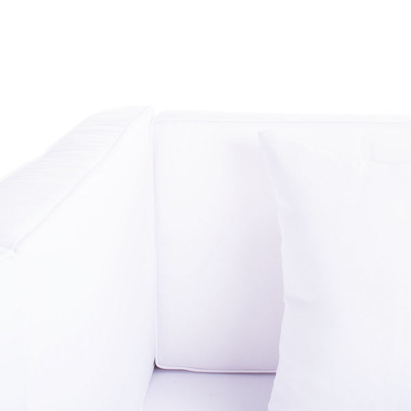 Diona Modern Outdoor Living Set with Chic Grey Frames and Luxurious Cushions for Stylish Lounging