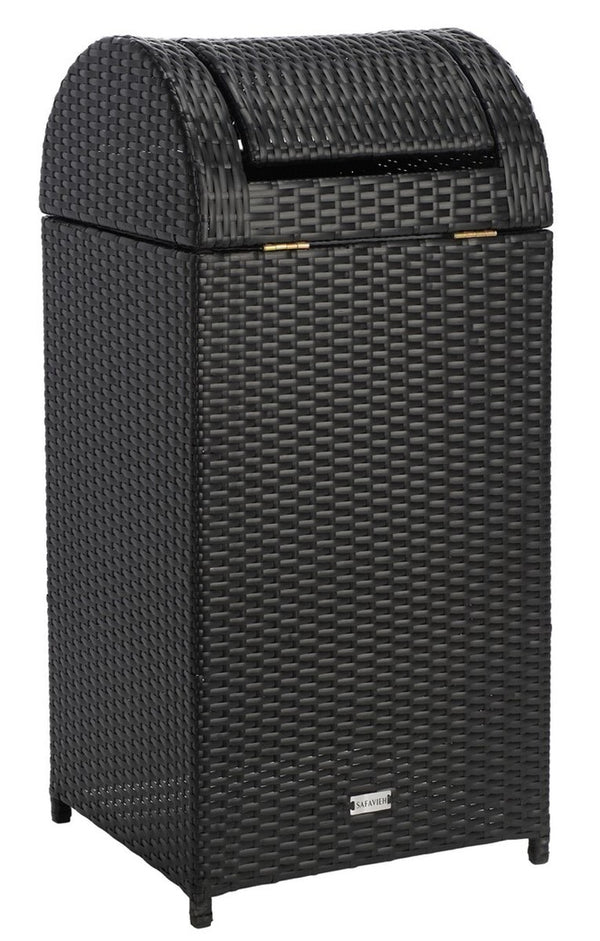 Serapis Stylish Trash Bin - Elevate Your Outdoor Décor with Chic Waste Management Solution Today!