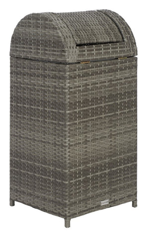 Serapis Stylish Trash Bin - Elevate Your Outdoor Décor with Chic Waste Management Solution Today!