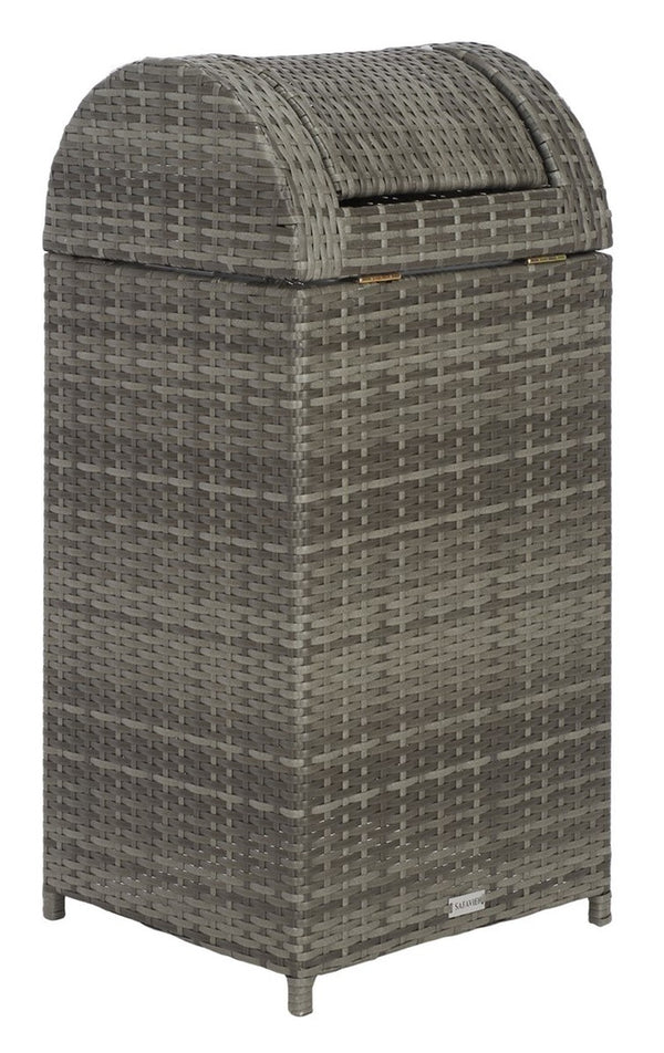 Serapis Stylish Trash Bin - Elevate Your Outdoor Décor with Chic Waste Management Solution Today!