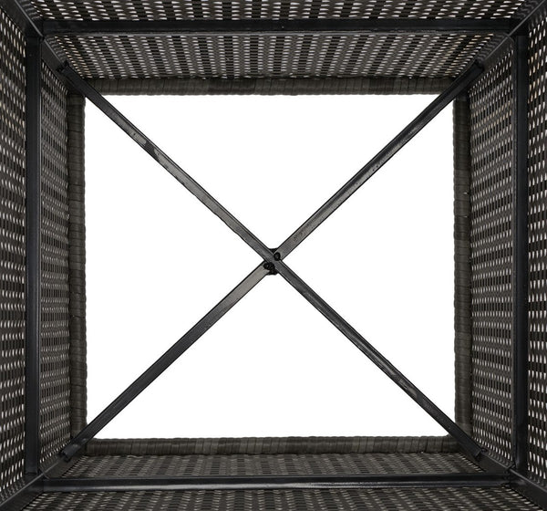 Serapis Stylish Trash Bin - Elevate Your Outdoor Décor with Chic Waste Management Solution Today!