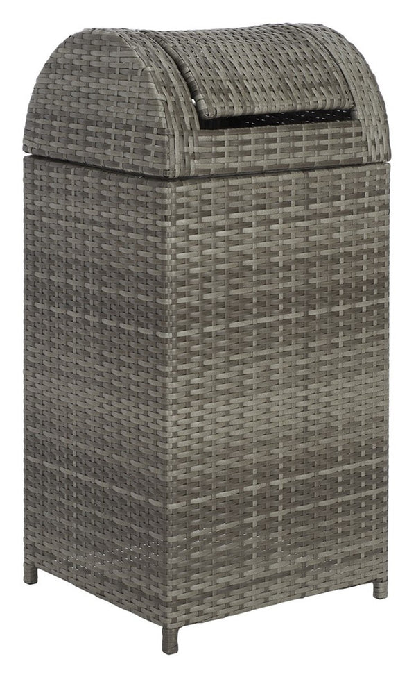 Serapis Stylish Trash Bin - Elevate Your Outdoor Décor with Chic Waste Management Solution Today!