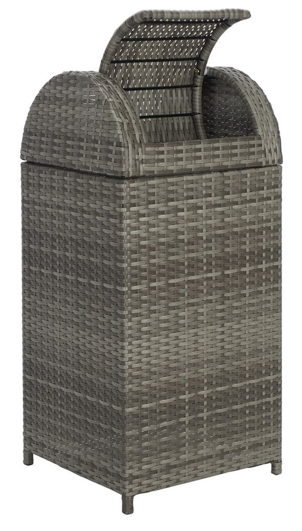 Serapis Stylish Trash Bin - Elevate Your Outdoor Décor with Chic Waste Management Solution Today!