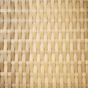 Mazeli Decorative Trash Bin - Chic Outdoor Waste Container with Removable Top and Steel Frame Design