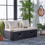 Pramla Outdoor Sette With Ottoman