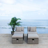 Pramla Outdoor Sette With Ottoman