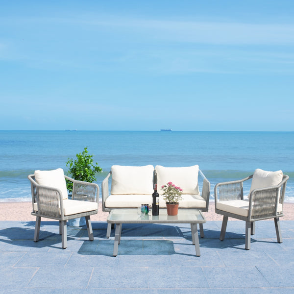 Safavieh Torsla 4 Piece Rope Living Set PAT7520A