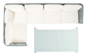 Safavieh Remsin Living Set Grey/Beige PAT7521A-2BX