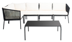 Safavieh Remsin Living Set Black/Beige PAT7521B-2BX