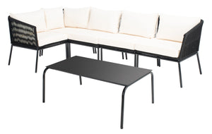 Safavieh Remsin Living Set Black/Beige PAT7521B-2BX