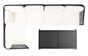 Safavieh Remsin Living Set Black/Beige PAT7521B-2BX