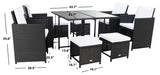 Safavieh Enerson Outdoor Dining Set PAT7523A-2BX