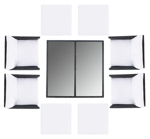 Safavieh Enerson Outdoor Dining Set PAT7523A-2BX