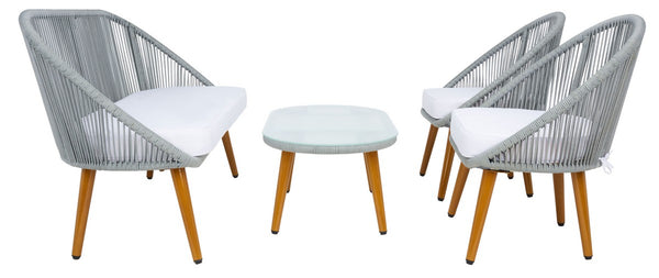 Safavieh Halcott 4Piece Living Set PAT7526A