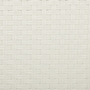 Safavieh California Bar Stool White Aluminum / Wicker PAT7534C