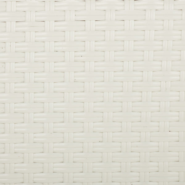 Safavieh California Bar Stool White Aluminum / Wicker PAT7534C