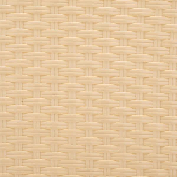 Safavieh California Bistro Table Natural Aluminum / Wicker PAT7536A