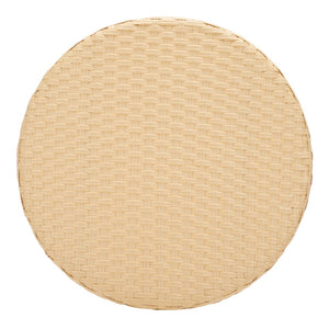 Safavieh California Bistro Table Natural Aluminum / Wicker PAT7536A