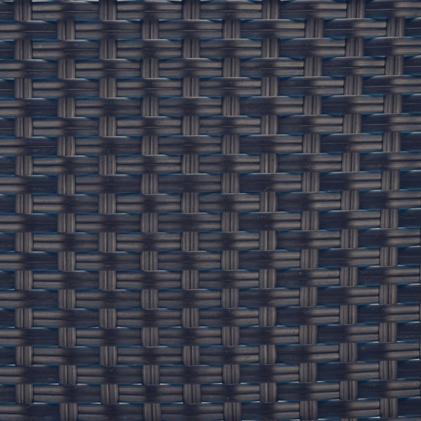 Safavieh California Bistro Table Navy Aluminum / Wicker PAT7536B