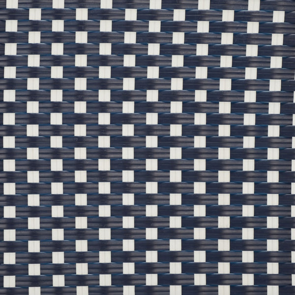 Safavieh California Bistro Table Navy / Navy Aluminum / Wicker PAT7536F