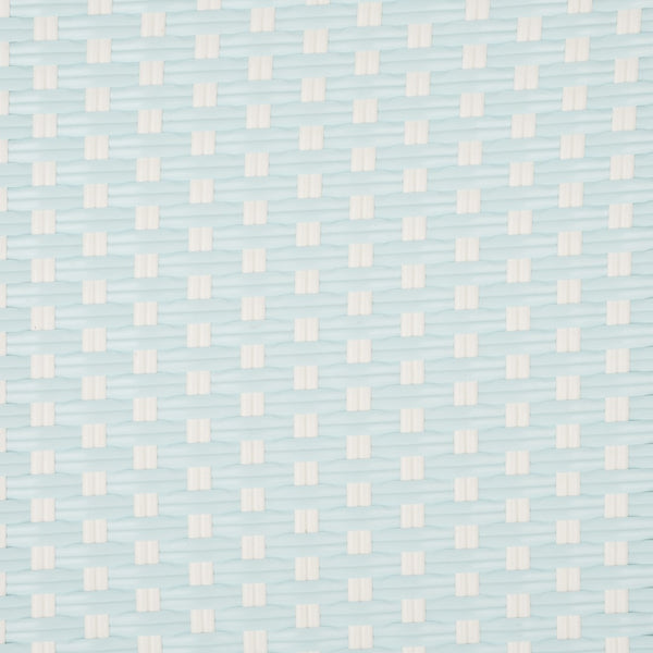 Safavieh California Bistro Table Baby Blue / White Aluminum / Wicker PAT7536G