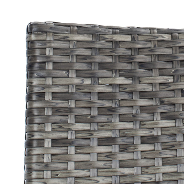 Laina Bistro Set - Elegant Outdoor Dining Experience with Modern Wicker and Comfortable Cushions