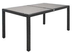 Jolin 7 Piece Outdoor Dining Set - Chic Wicker Design with Plush Cushions for Stylish Entertaining