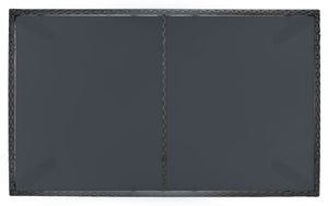 Jolin 7 Piece Outdoor Dining Set - Chic Wicker Design with Plush Cushions for Stylish Entertaining