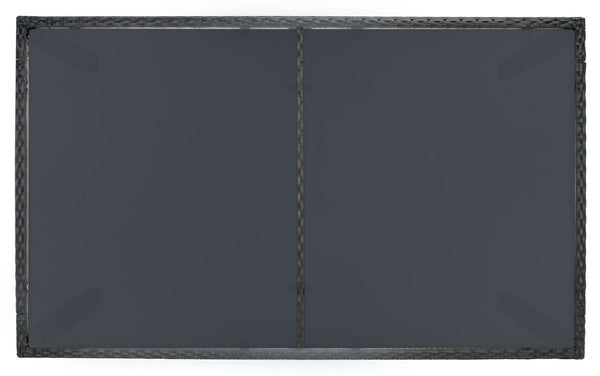 Jolin 7 Piece Outdoor Dining Set - Chic Wicker Design with Plush Cushions for Stylish Entertaining