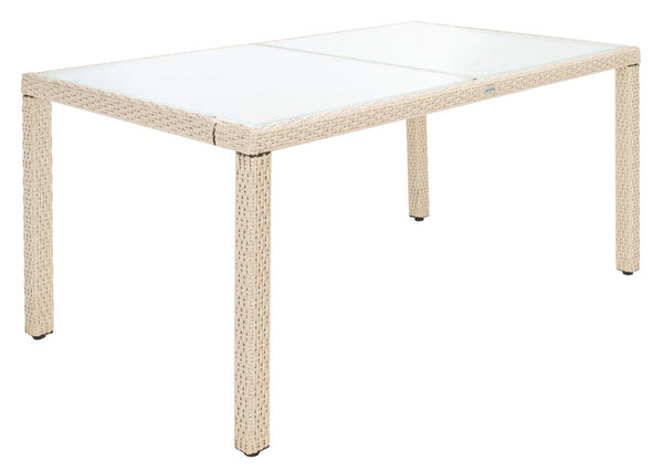 Jolin 7 Piece Outdoor Dining Set - Chic Wicker Design with Plush Cushions for Stylish Entertaining