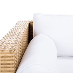 Analon Outdoor Sectional - Stylish Retro Chic Design for Coastal Relaxation and Entertaining Bliss