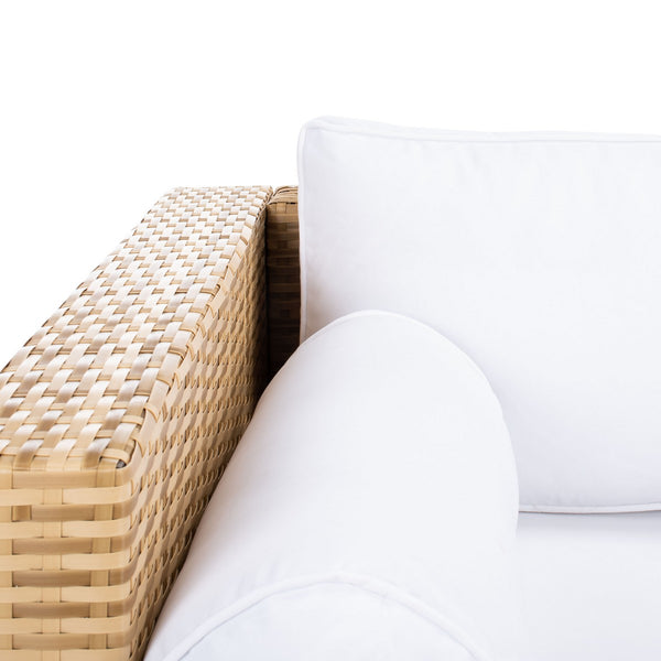 Analon Outdoor Sectional - Stylish Retro Chic Design for Coastal Relaxation and Entertaining Bliss